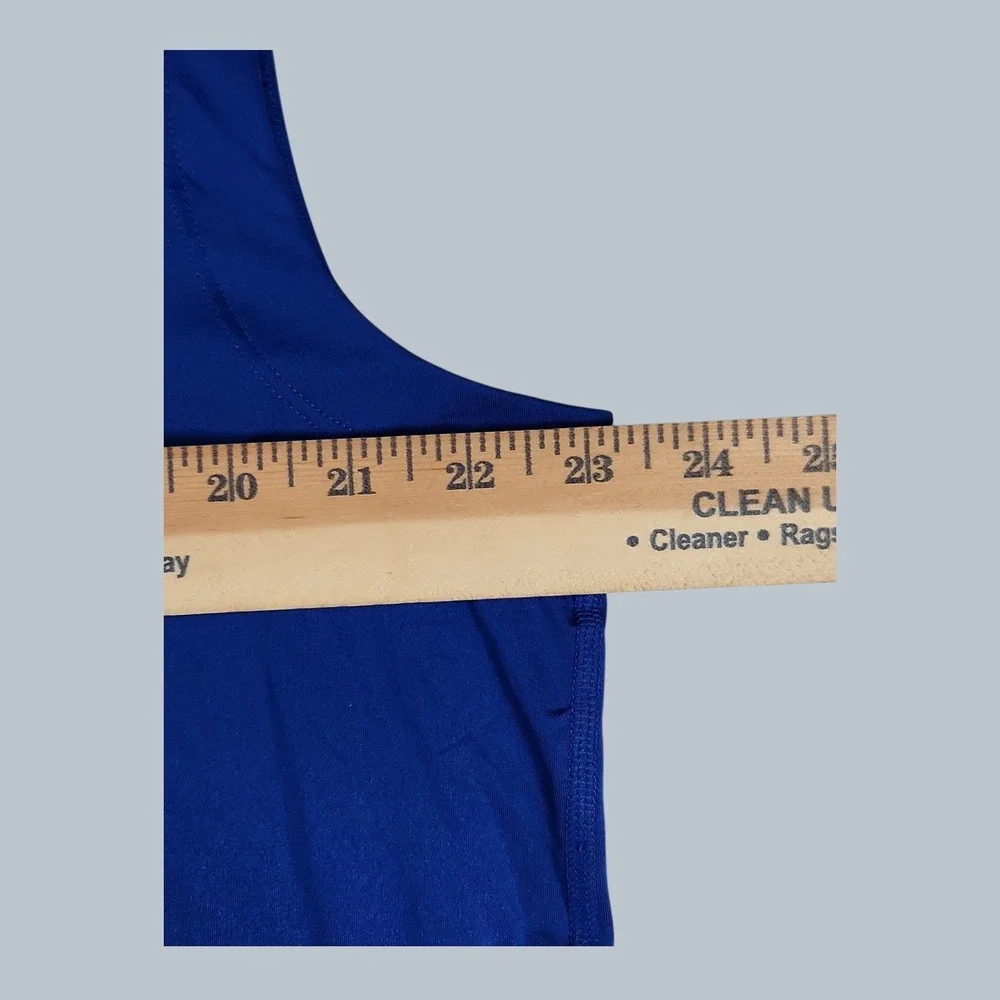 Adidas Techfit Men's Sleeveless Compression Shirt Royal Blue NWT XL Gym Training